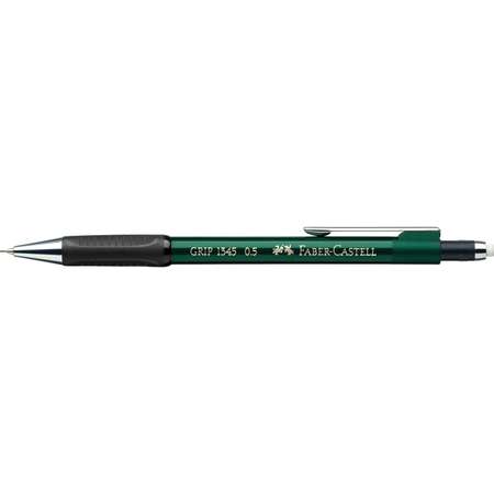 Карандаш механический FABER CASTELL Grip 1345 B 05мм грип автоподача грифеля зеленый