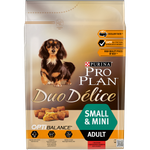Корм для собак Purina Pro Plan 2.5кг Duo Delice мелких и карликовых пород с высоким содержанием говядины
