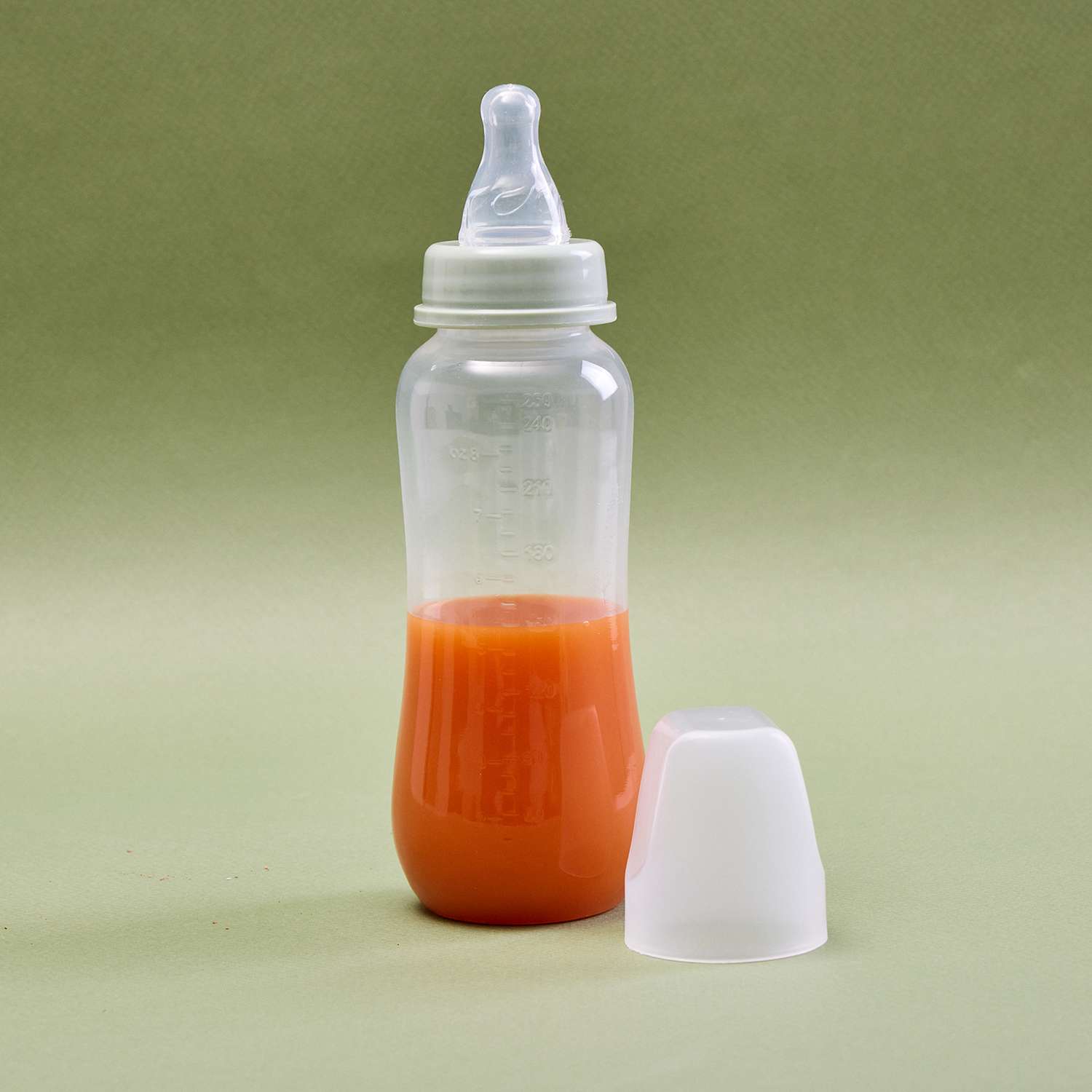 Бутылочка Rant антиколиковая для кормления с силиконовой соской 250 мл. 0+ арт. 1001 green - фото 6