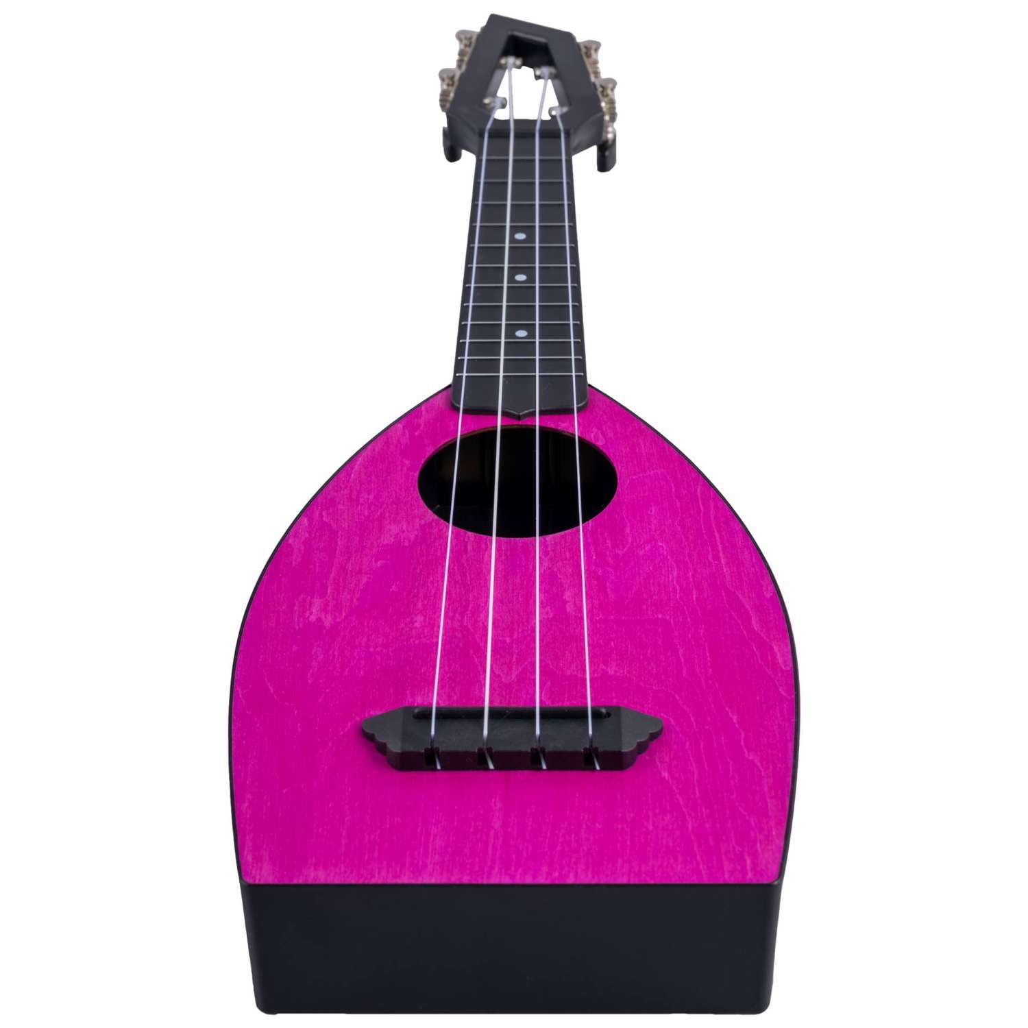 Гитара гавайская Bumblebee укулеле сопрано Hive Soprano PU цвет розовый - фото 9