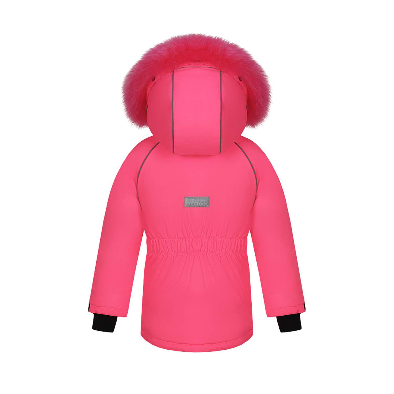 Куртка Stylish AMADEO AJ-111A-розовый - фото 2