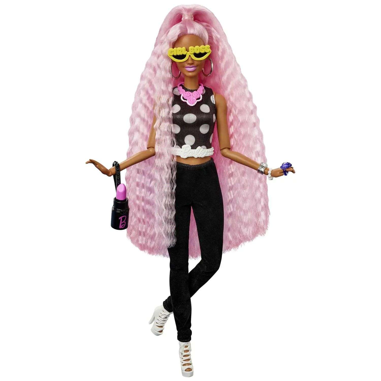 Кукла Barbie Экстра со светло-розовыми волосами HGR60 HGR60 - фото 2