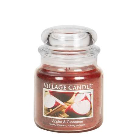 Свеча Village Candle ароматическая Яблоко и Корица 4160026