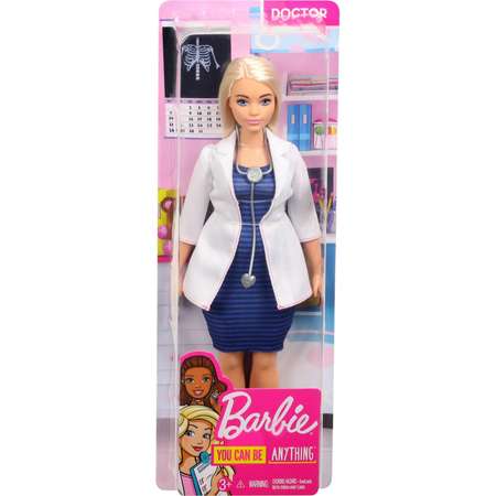 Кукла Barbie Кем быть? Врач FXP00