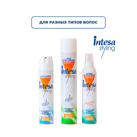 Мусс для волос Intesa strong hold styling 200мл