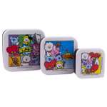 Набор контейнеров PALADONE для продуктов BT21 Set Of 3 Snack Boxes PP6210BT