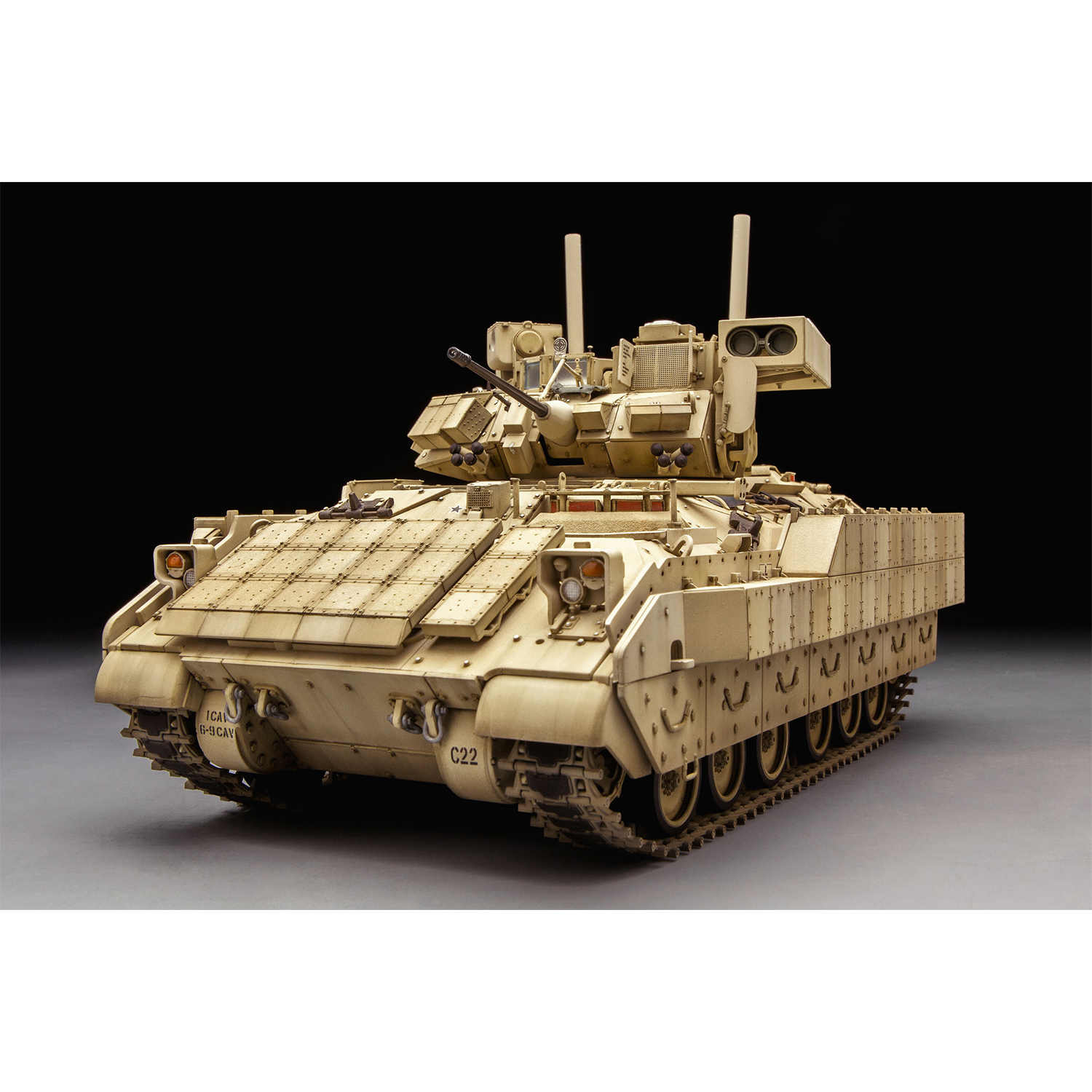 Сборная модель MENG SS-006 танк M3A3 Bradley w/BUSK III 1/35 24278616712 - фото 7