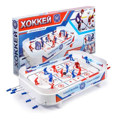 Настольный хоккей Green Plast спортивная игра в коробке для детей и компании