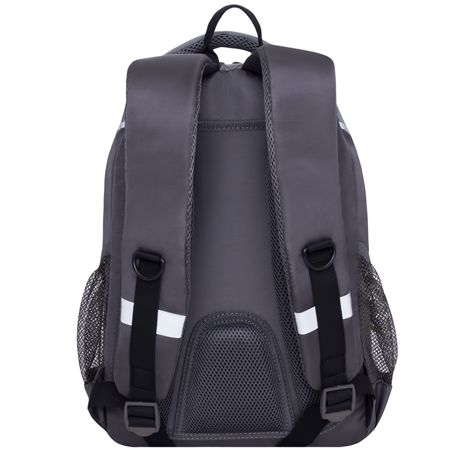 Рюкзак школьный Grizzly Серый-Темно-серый RB-963-1/3 - фото 3