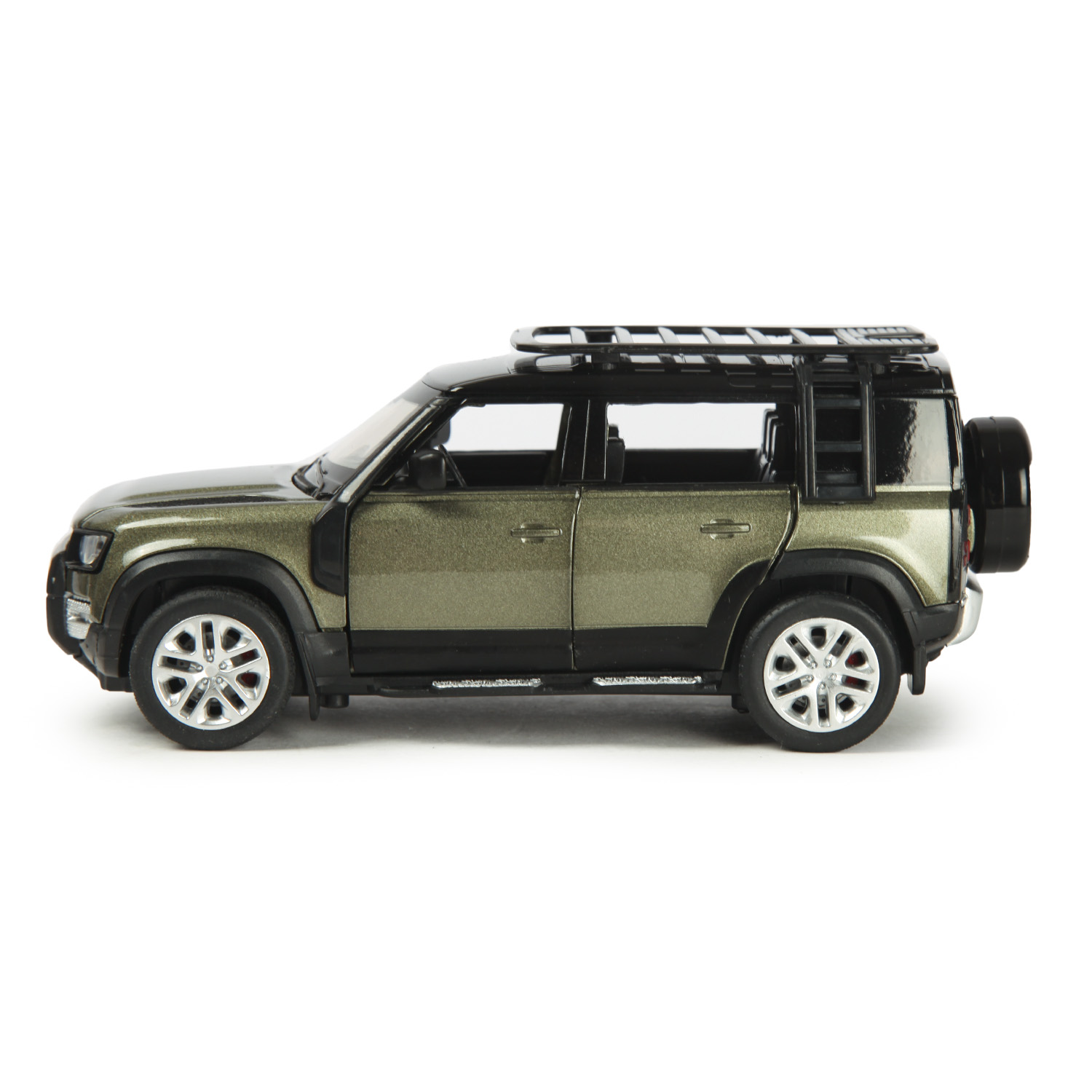 Машинка Mobicaro 1:32 2020 Land Rover Defender 110 Зеленая 68416 68416 - фото 3