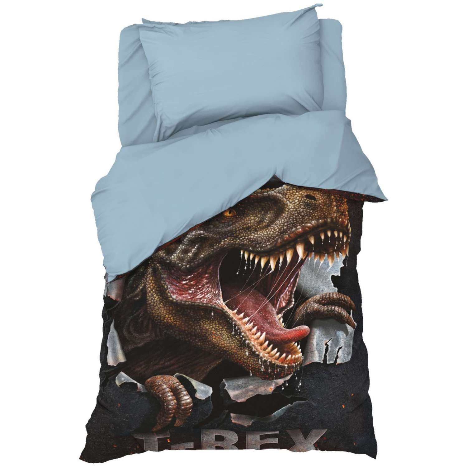 Комплект постельного белья Этель Dangerous T-rex - фото 1