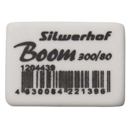 Ластик Silwerhof Boom80 Белый 1204439