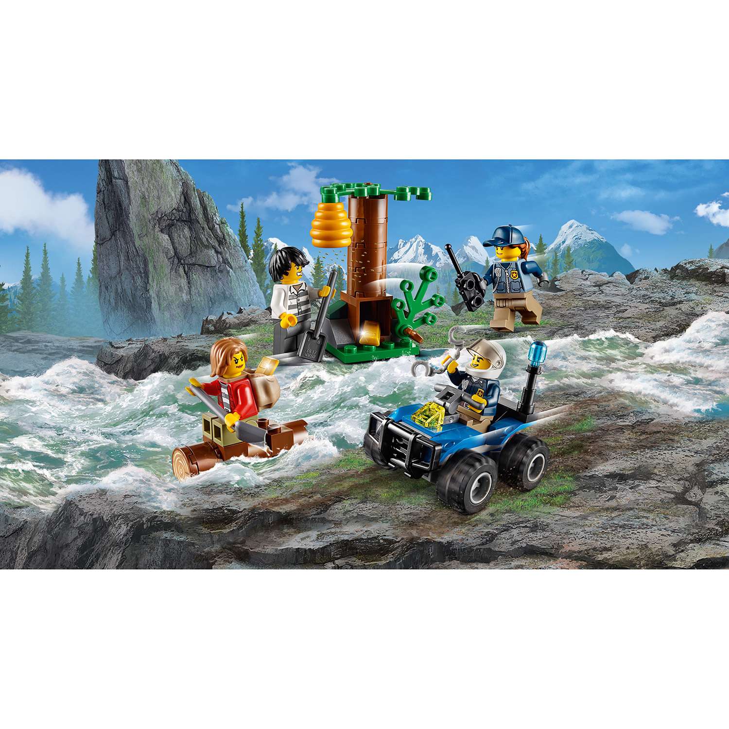 Конструктор LEGO Убежище в горах City Police (60171) - фото 4