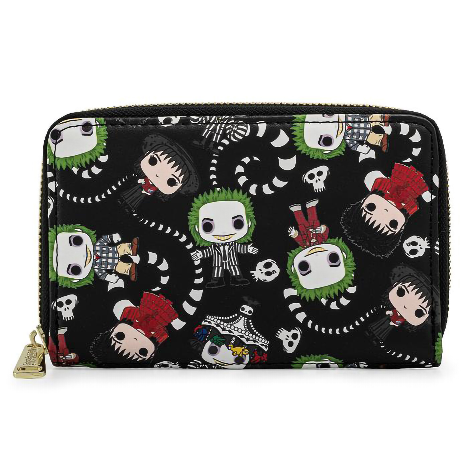 Кошелек Funko Loungefly POP Beetlejuice AOP Zip Around Wallet BTJWA0007 - фото 2