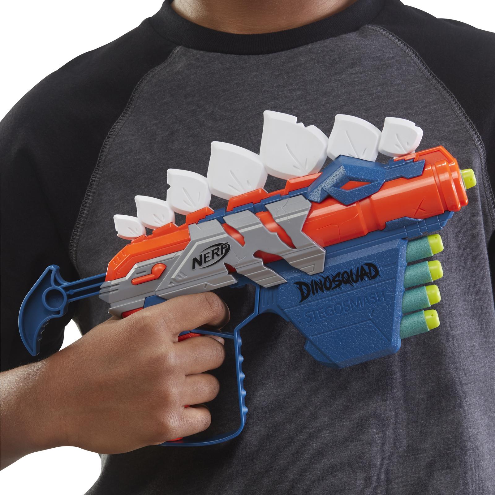 Набор игровой Hasbro (Nerf) Бластер Дино Стегосмэш F0805EU4 - фото 10