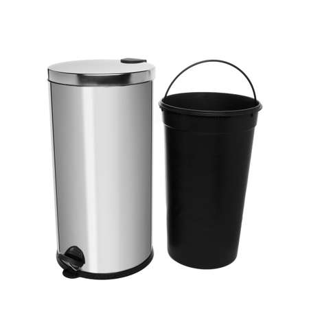 Ведро для мусора NAVAKO Cassiopea 40L Chrome