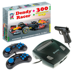 Игровая приставка Dendy Racer 300 игр и световой пистолет