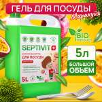 Средство для мытья посуды SEPTIVIT Маракуйя 5л