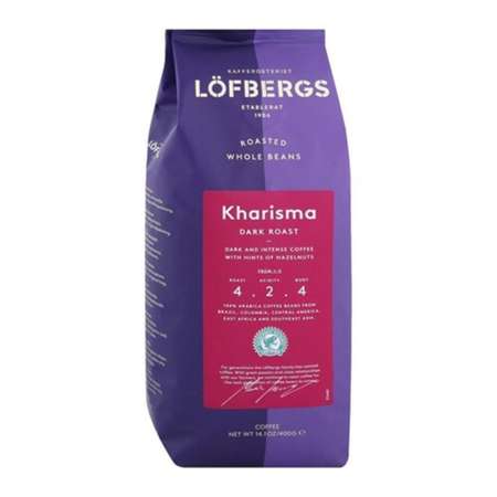 Кофе в зернах Lofbergs Kharisma 400гр