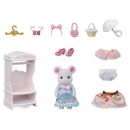 Игровой набор Sylvanian Families Зефирная мышка