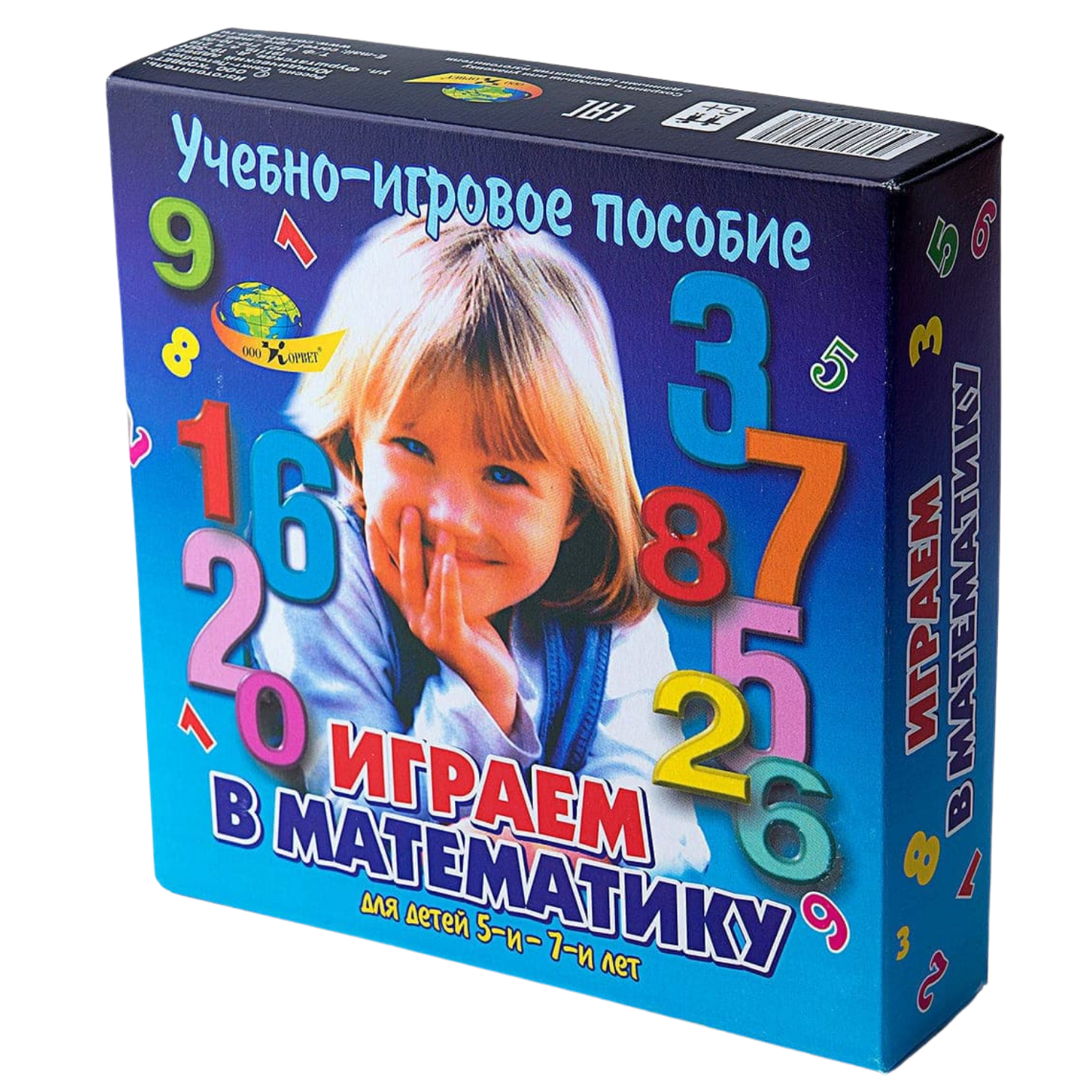 Развивающая игра Корвет Играем в математику - фото 1