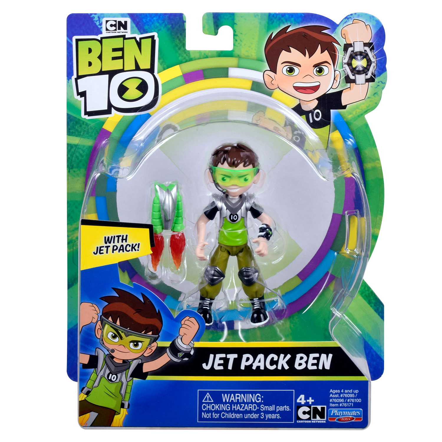 Фигурка Ben10 Бен с реактивным рюкзаком 76171 - фото 2