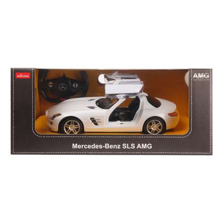 Машина Rastar РУ 1:14 Mercedes-Benz SLS Белая 47600