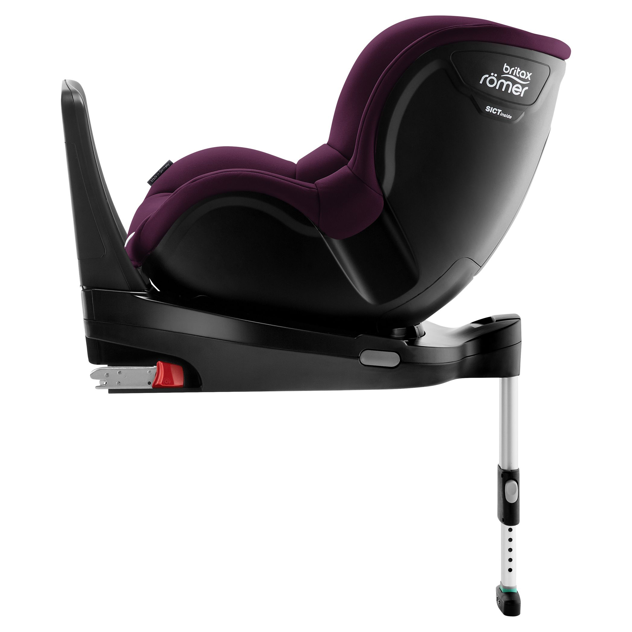 Автокресло Britax Roemer Dualfix i-Size Burgundy Red - фото 5