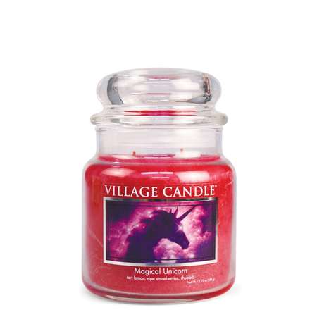 Свеча Village Candle ароматическая Волшебный Единорог 4160047