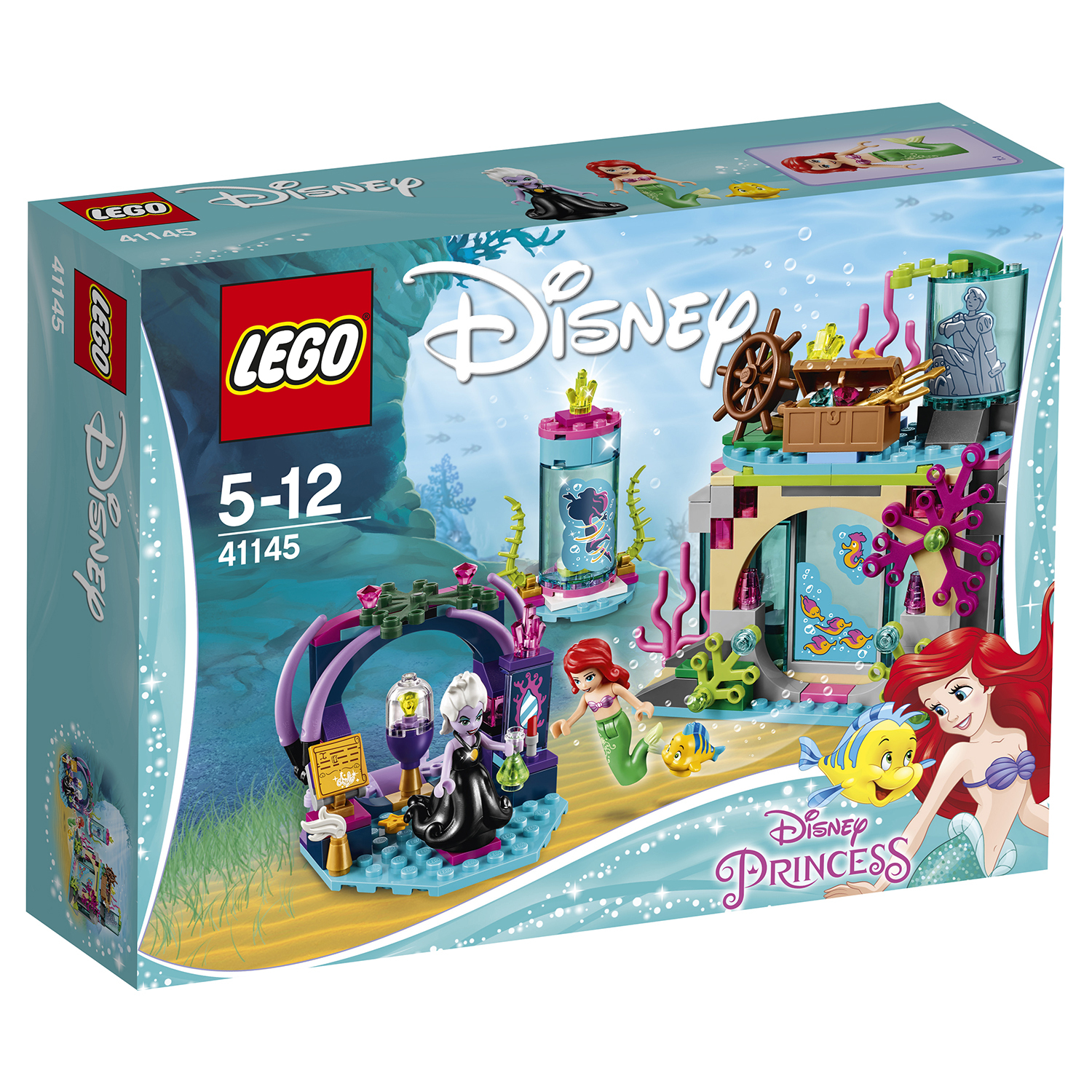 Конструктор LEGO Disney Princess Ариэль и магическое заклятье (41145)  купить по цене 2099 ₽ в интернет-магазине Детский мир