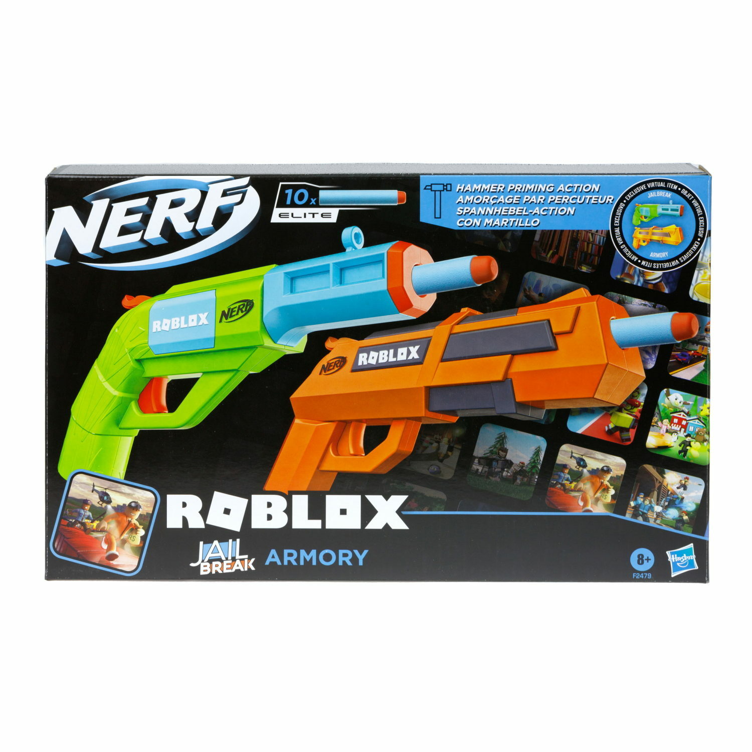 Бластер Hasbro Nerf Roblox Piston - фото 2