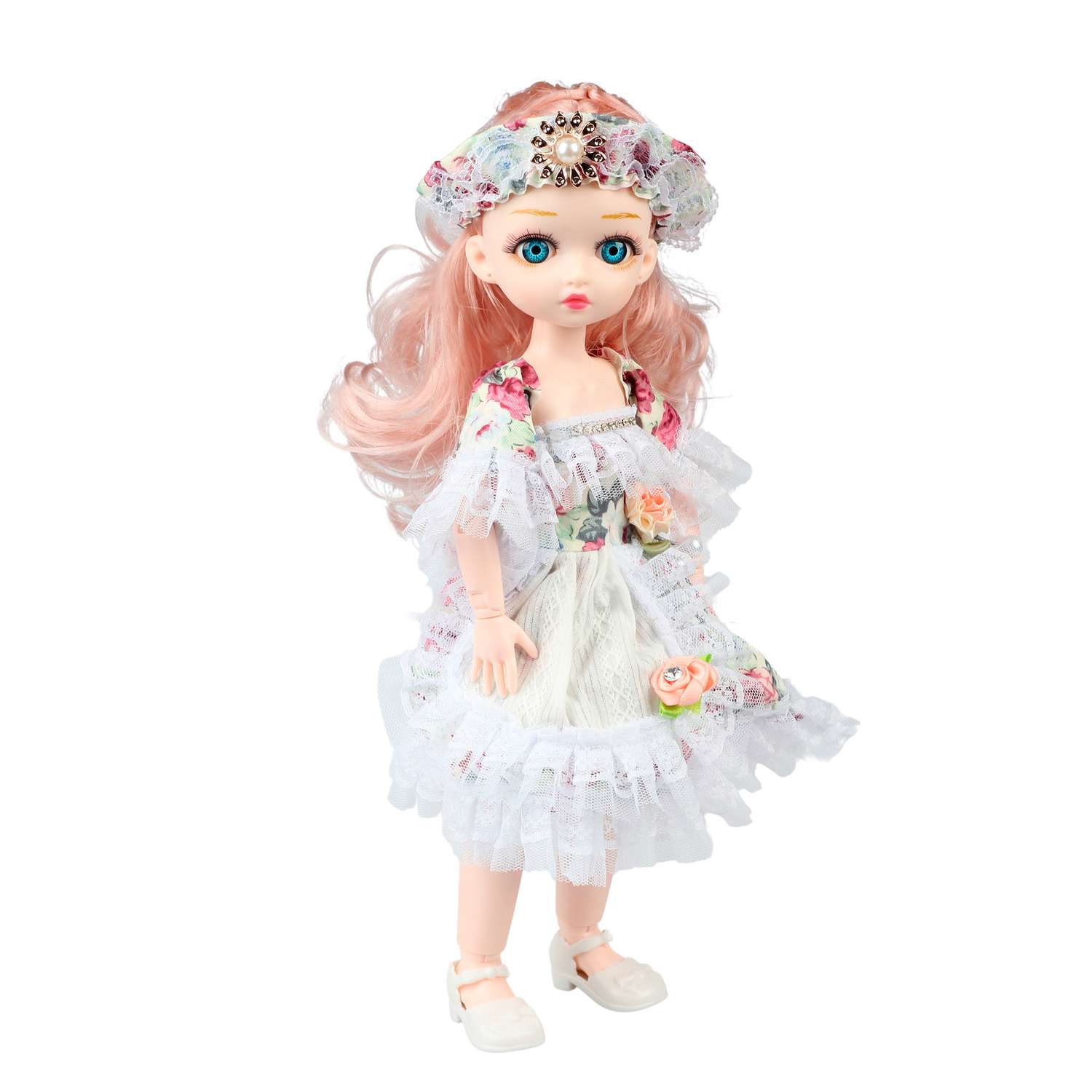 Комплект одежды для куклы Little Mania белый CDLM001-WRE - фото 3