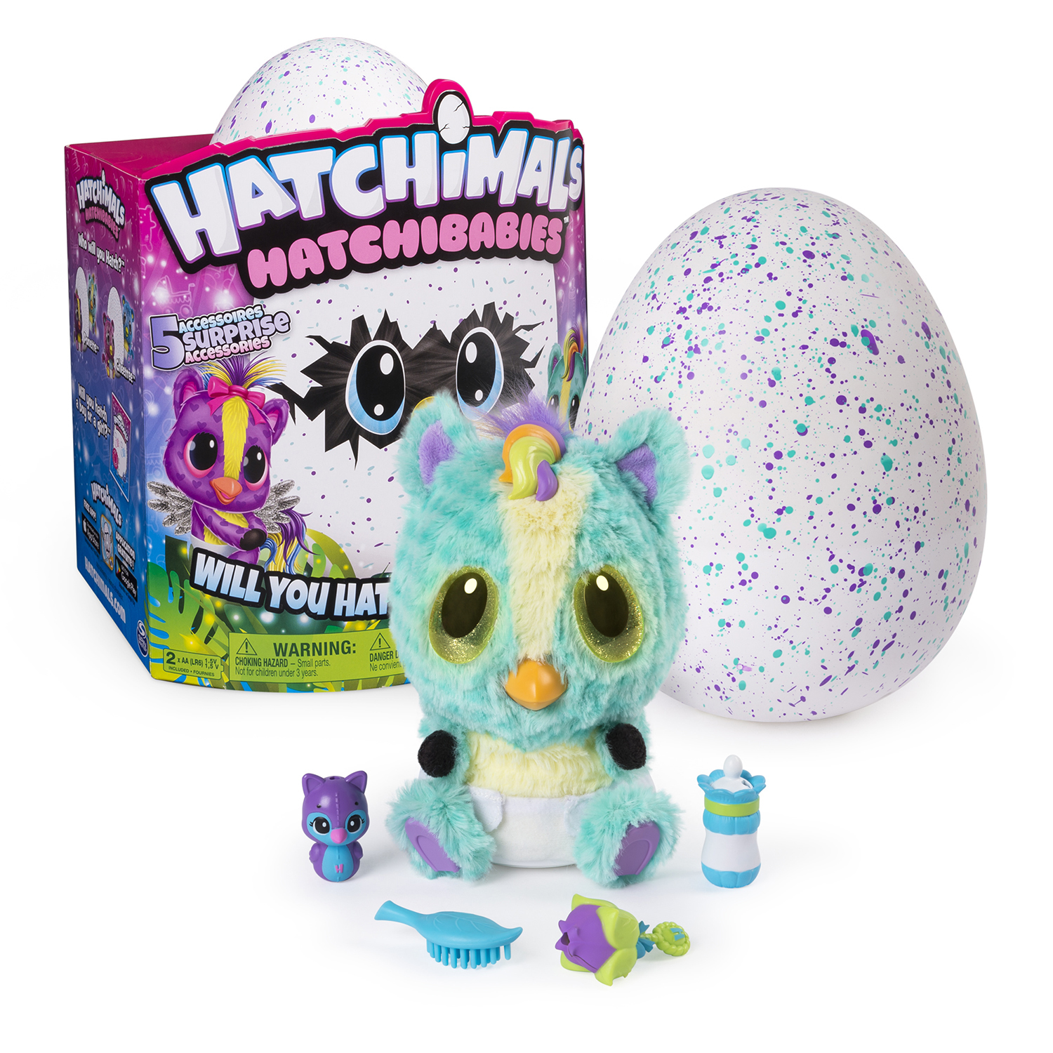 Игрушка Hatchimals Хэтчибэйбис-Понетт в непрозрачной упаковке (Сюрприз) 6044070 - фото 4