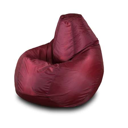 Кресло-мешок Пазитифчик Груша 130х85 см бордовый