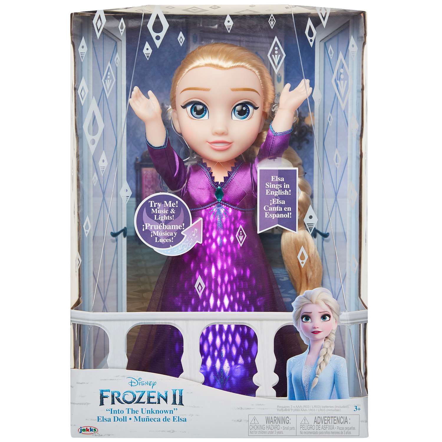 Кукла Disney Frozen Поющая Эльза 207474 (EMEA-4L) 208416 - фото 3