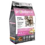 Корм для котят Probalance 400г Kitten 1st Diet с цыпленком сухой