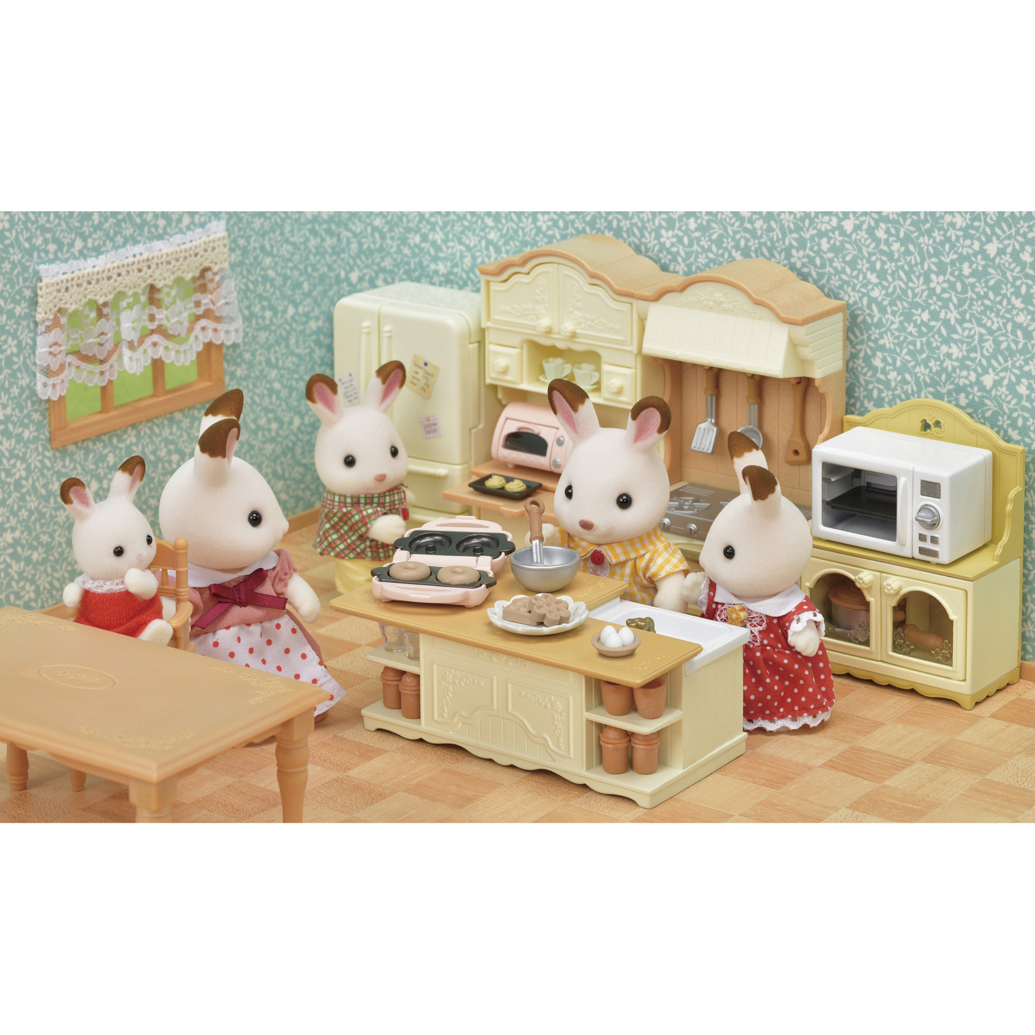 Набор Sylvanian Families Шкаф с микроволновой печью 5443 - фото 11