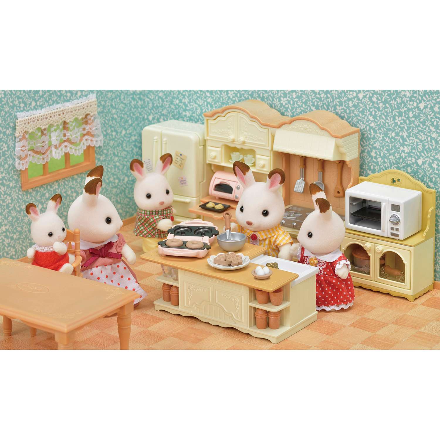 Набор Sylvanian Families Шкаф с микроволновой печью 5443 - фото 11