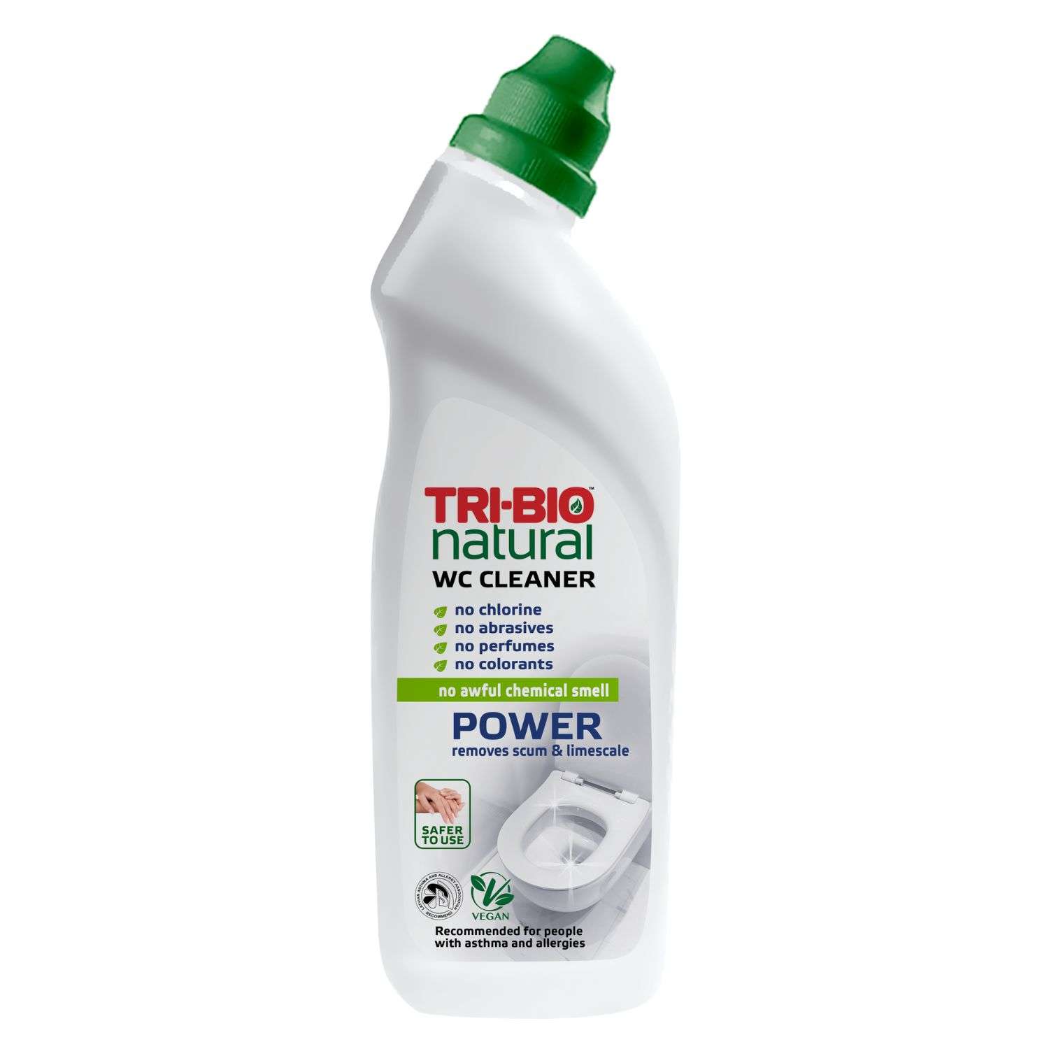 Жидкость TRI-BIO Для ванных комнат и туалетов POWER (для унитазов) 710 мл - фото 1