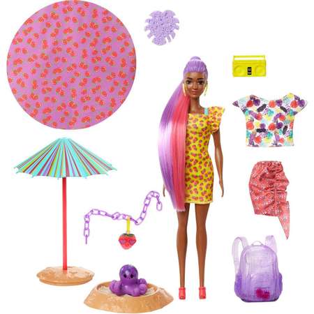 Набор игровой Barbie Кукла Клубника в непрозрачной упаковке (Сюрприз) GTN18