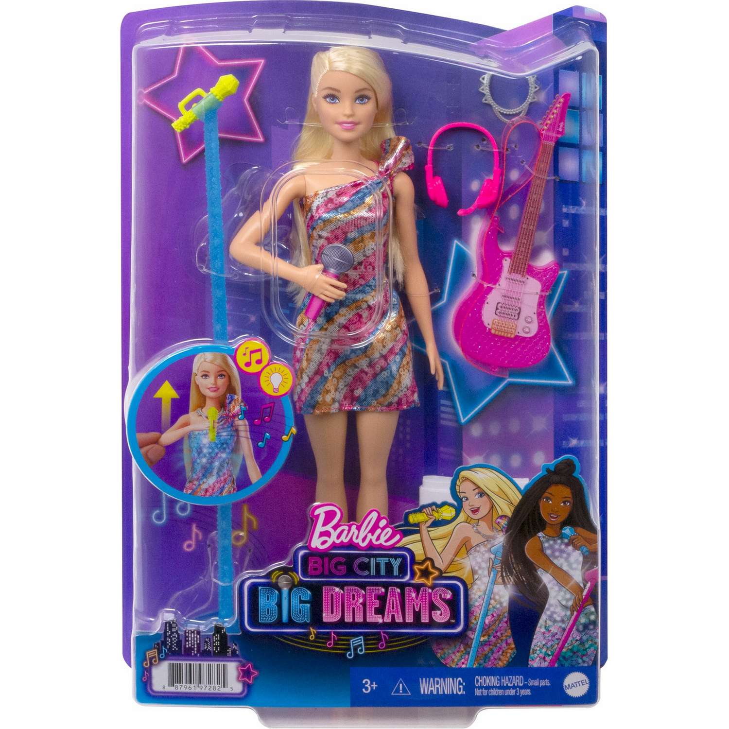 Кукла Barbie Певица Малибу GYJ21 GYJ21 - фото 12