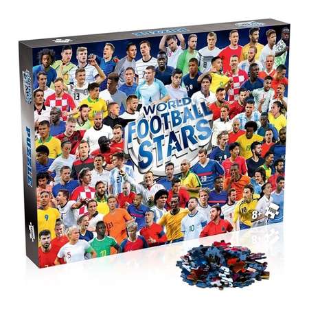 Пазл 1000 деталей Winning Moves Мировые футбольные звезды World Football Stars