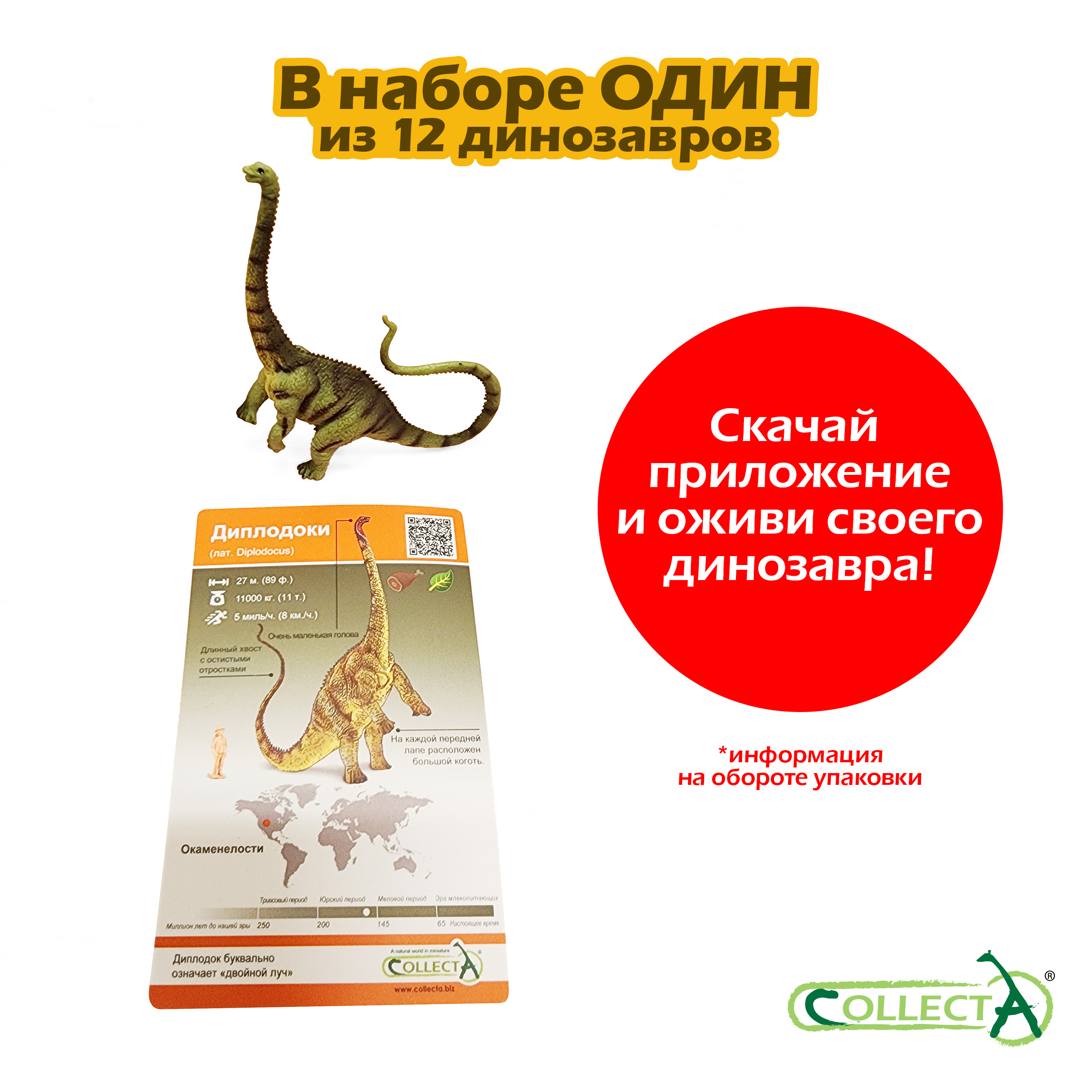 Игрушка Collecta Фигурка динозавра мини коллекция 1 - фото 2