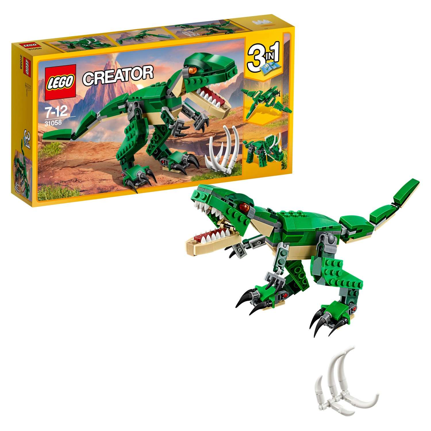 Конструктор LEGO Creator Грозный динозавр (31058) - фото 1