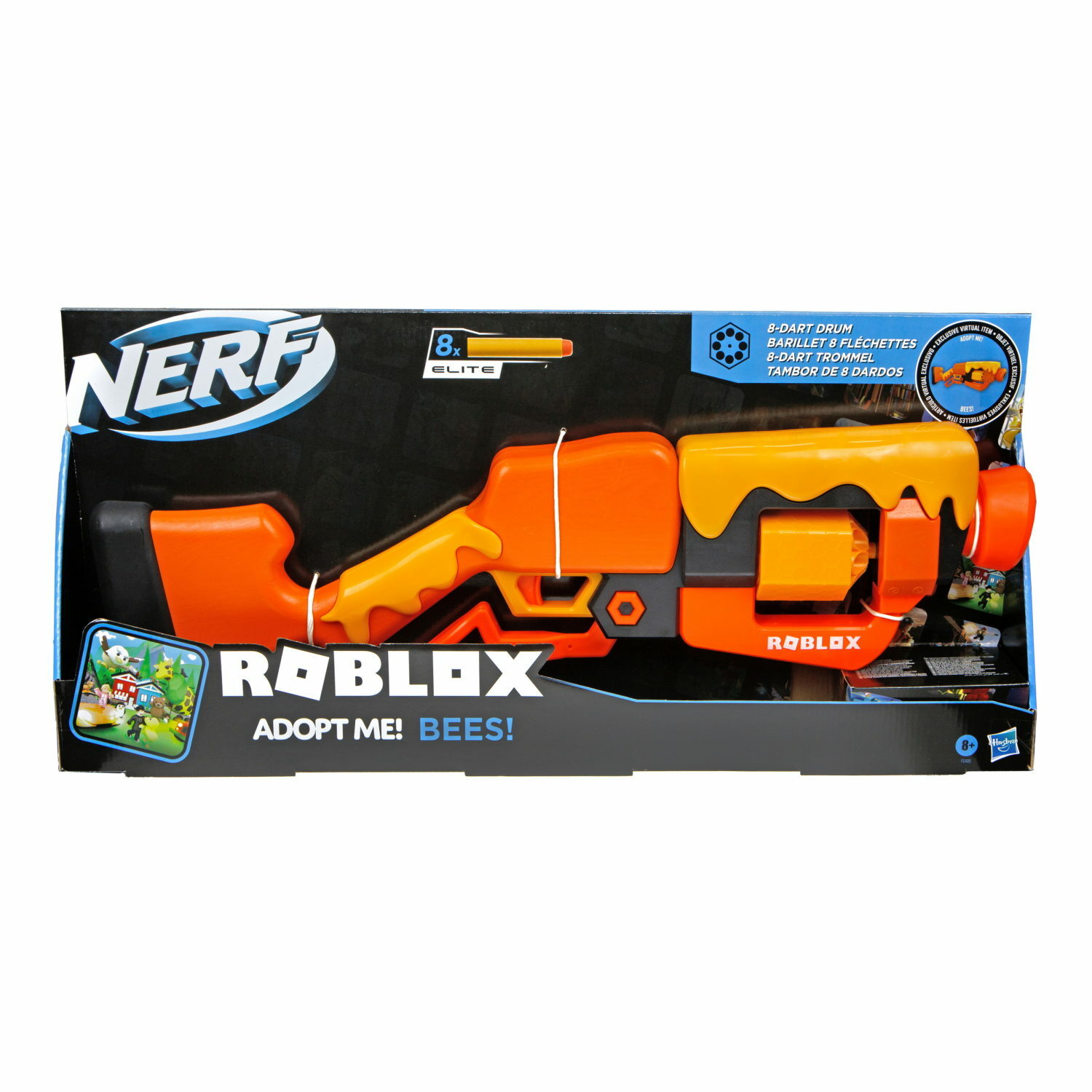 Бластер Hasbro Nerf Roblox Adopt MeBees купить по цене 7999 ₽ в  интернет-магазине Детский мир