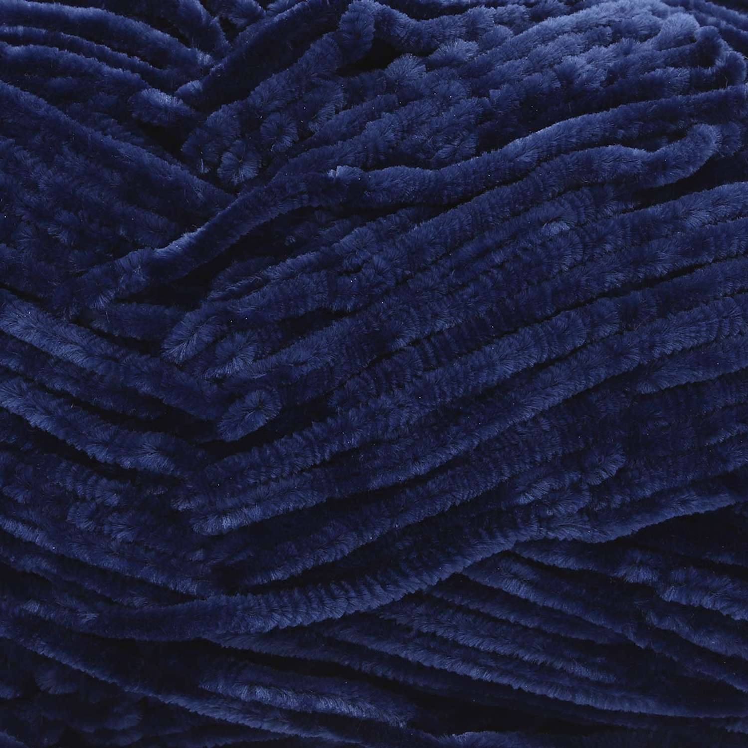 Пряжа для вязания YarnArt Velour 100 г 170 м микрополиэстер мягкая велюровая 5 мотков 848 темно-синий - фото 4