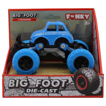 Машинка Funky Toys инерционная синяя 1:46 FT61072-МП