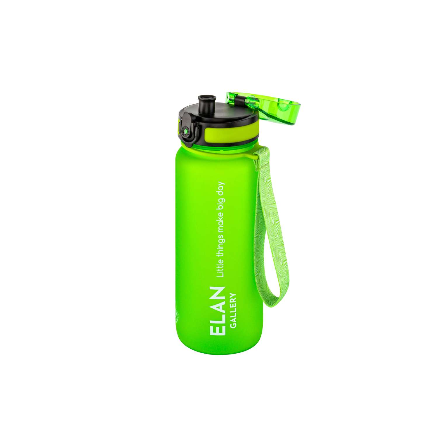 Бутылка для воды Elan Gallery 800 мл Style Matte ярко-зеленая - фото 5