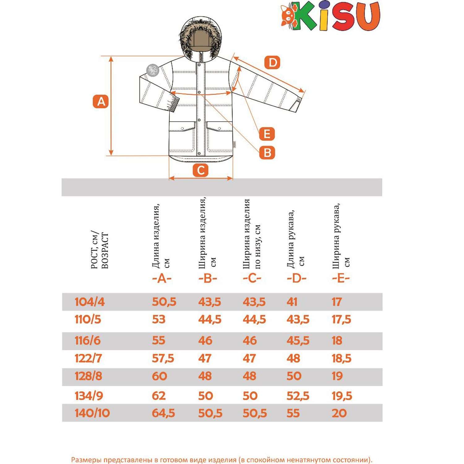 Куртка Kisu W21-10302/1101 - фото 6