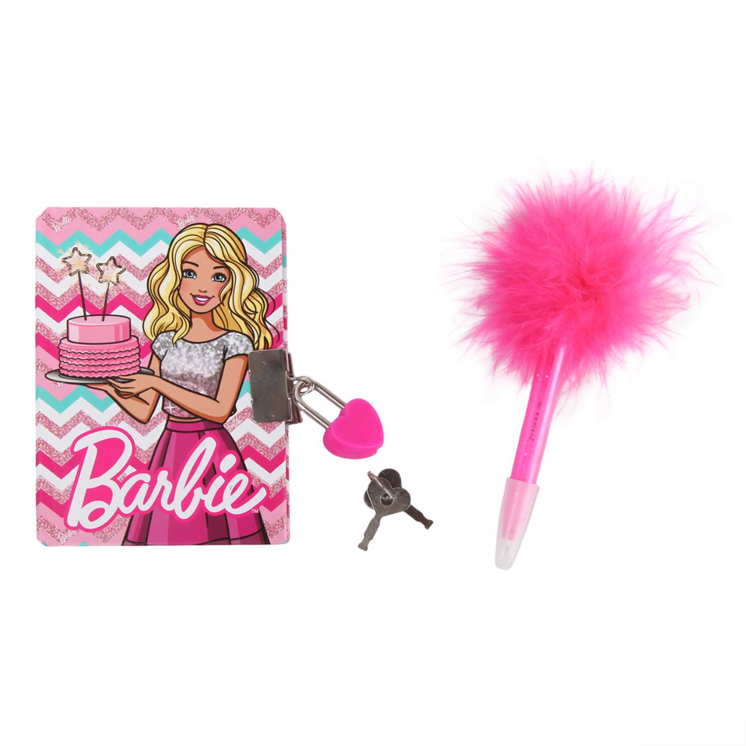 Набор FRESH-TREND Barbie блокнот+ручка DM0018 - фото 1